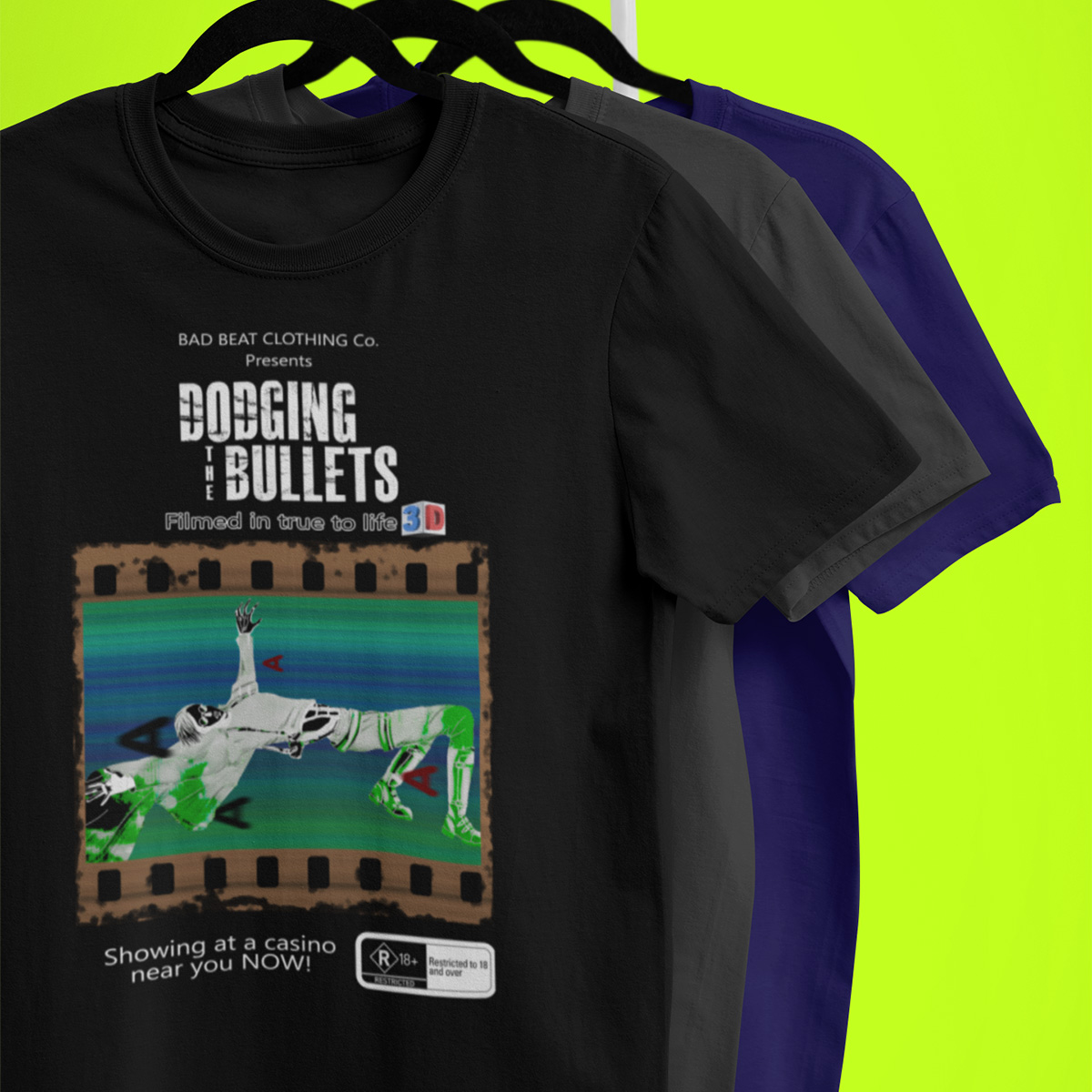 Dodging The Bullets Poker T-Shirt