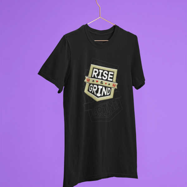 Rise And Grind Poker T-Shirt