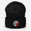 Mixed Games Movement Cuffed Poker Beanie-Black