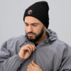 Mixed Games Movement Cuffed Poker Beanie-Male Mockup