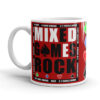 Mixed Games Rock Poker Mug - Left