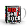 Mixed Games Rock Poker Mug - Right