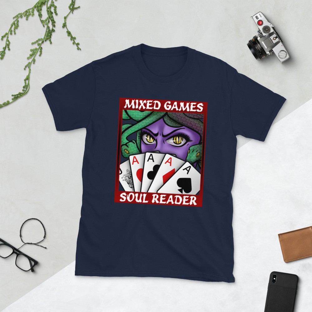 Mixed Games SoulReader T-Shirt-Navy