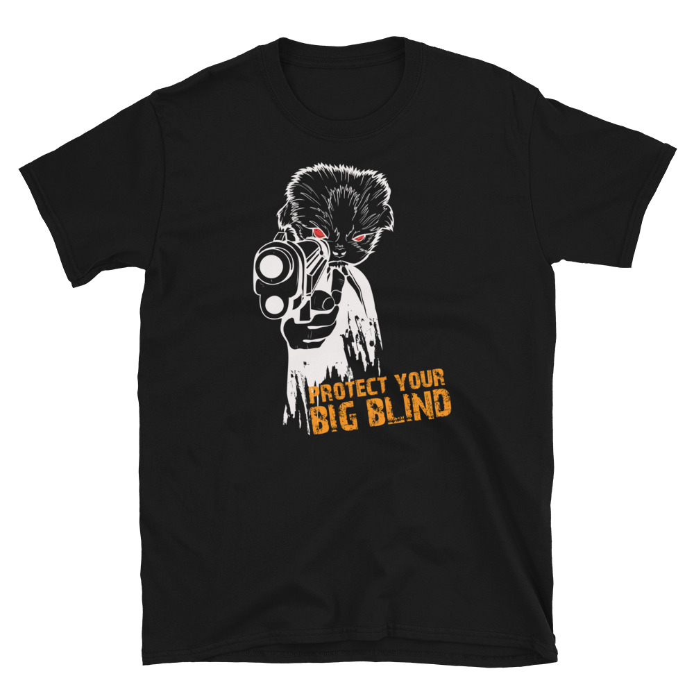 Protect Your Big Blind Poker T-Shirt-Black