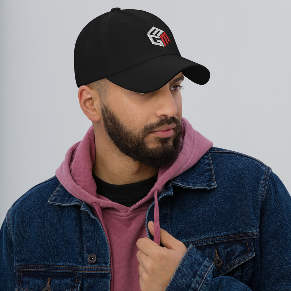 Mixed Games Movement Poker Dad Hat=Male mockup