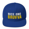 Nice-One-Bruvva-Snapback-Cap-Royal-Blue