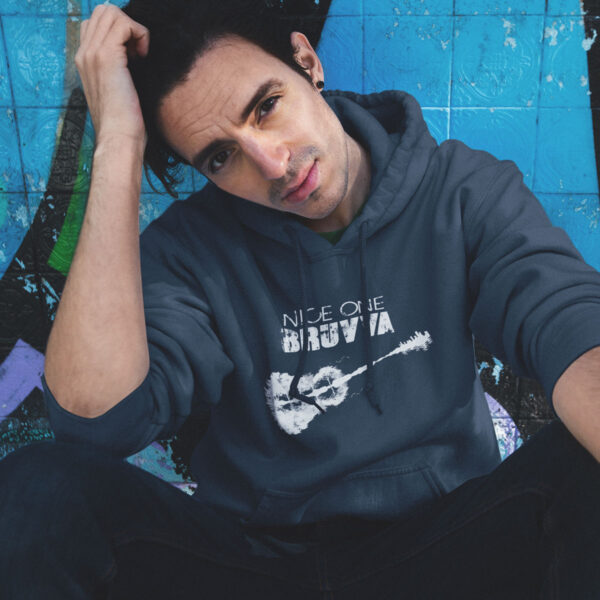 Nice One Bruvva Strumming Poker Hoodie