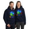 LimeRickey Poker Hoodie-Navy