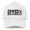 BadBeat Official Dad Hat - White