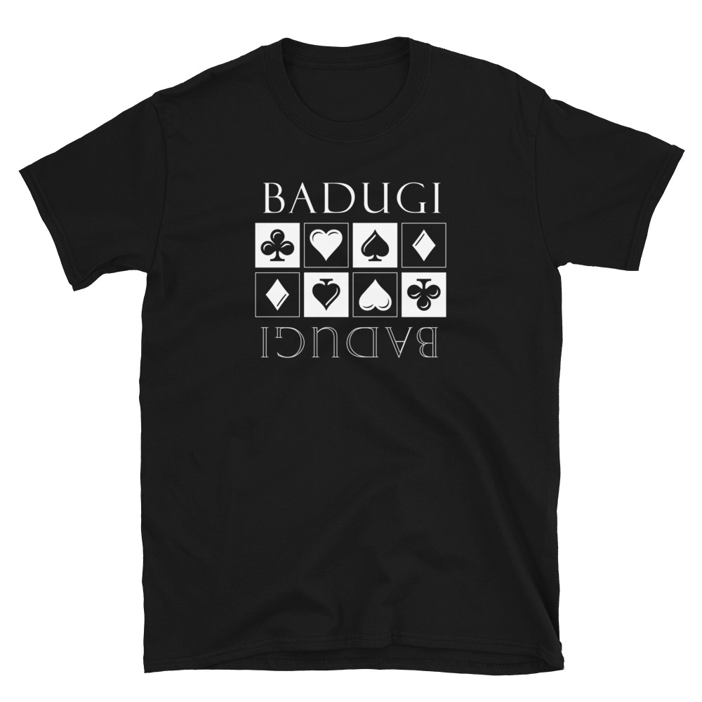 Badugi Poker T-Shirt-Black