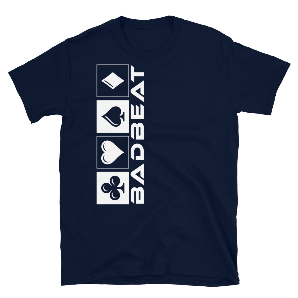 Extreme BadBeat Poker T-Shirt-Navy