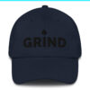 Grind Poker Dad Hat - Navy