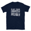 Play Your Eight Game Poker T-Shirt-Navy