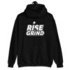 Rise and Grind Poker Hoodie-IBlack