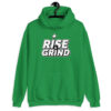 Rise and Grind Poker Hoodie-IIrish Green