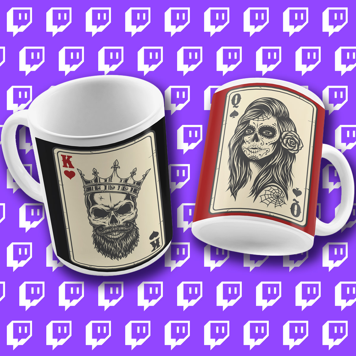 King and Queen of Twitch Mug