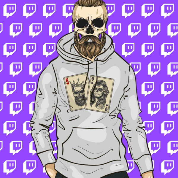 King and Queen of Twitch Hoodie