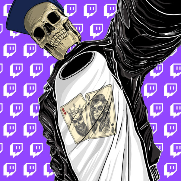 King and Queen of Twitch Poker T-Shirt