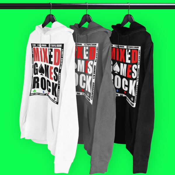 Mixed Games Rock Poker Hoodie