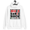 Mixed Games Rock Poker hoodie - White