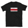 On Tilt Warning Poker T-Shirt - Black