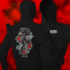 Heads Up Battle Poker Hoodie - Front n Back