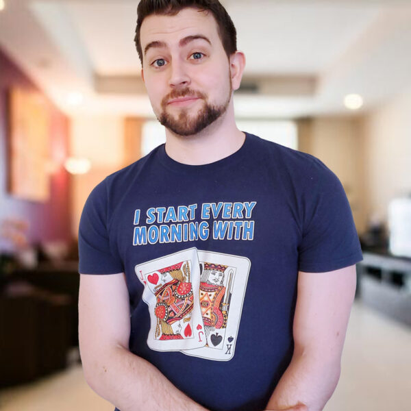 JackKing Off Poker T-Shirt