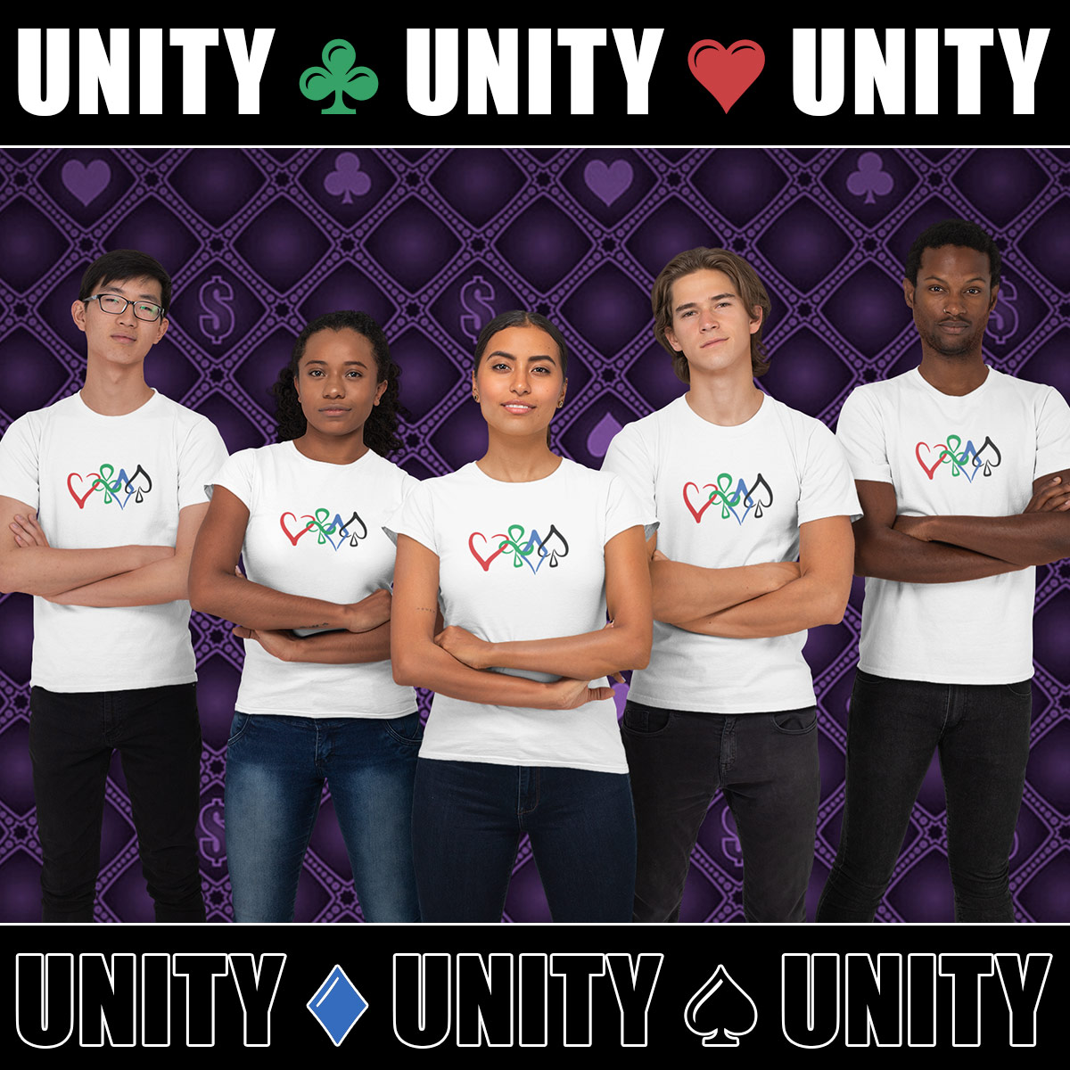 Unity in Poker T-Shirt