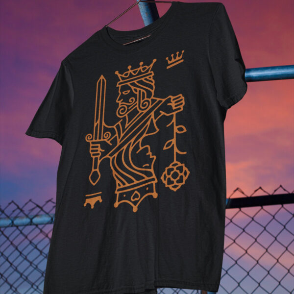 Kings top Queens Poker T-Shirt Mockup