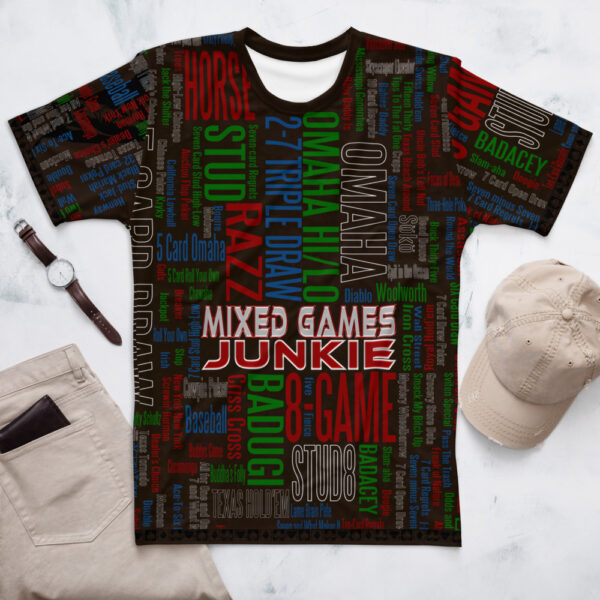Mixed Games Poker Junkie T-Shirt
