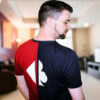 Split Suits Poker T-Shirt Back