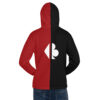 Split Suits Poker Hoodie Back