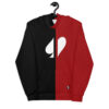 Split Suits Poker Hoodie Front