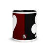 Split Suits Poker Mug Centre View