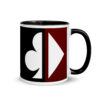 Split Suits Poker Mug Right View