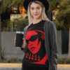 Black widow Poker T-Shirt Mockup2