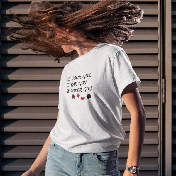 Poker Girl T-Shirt