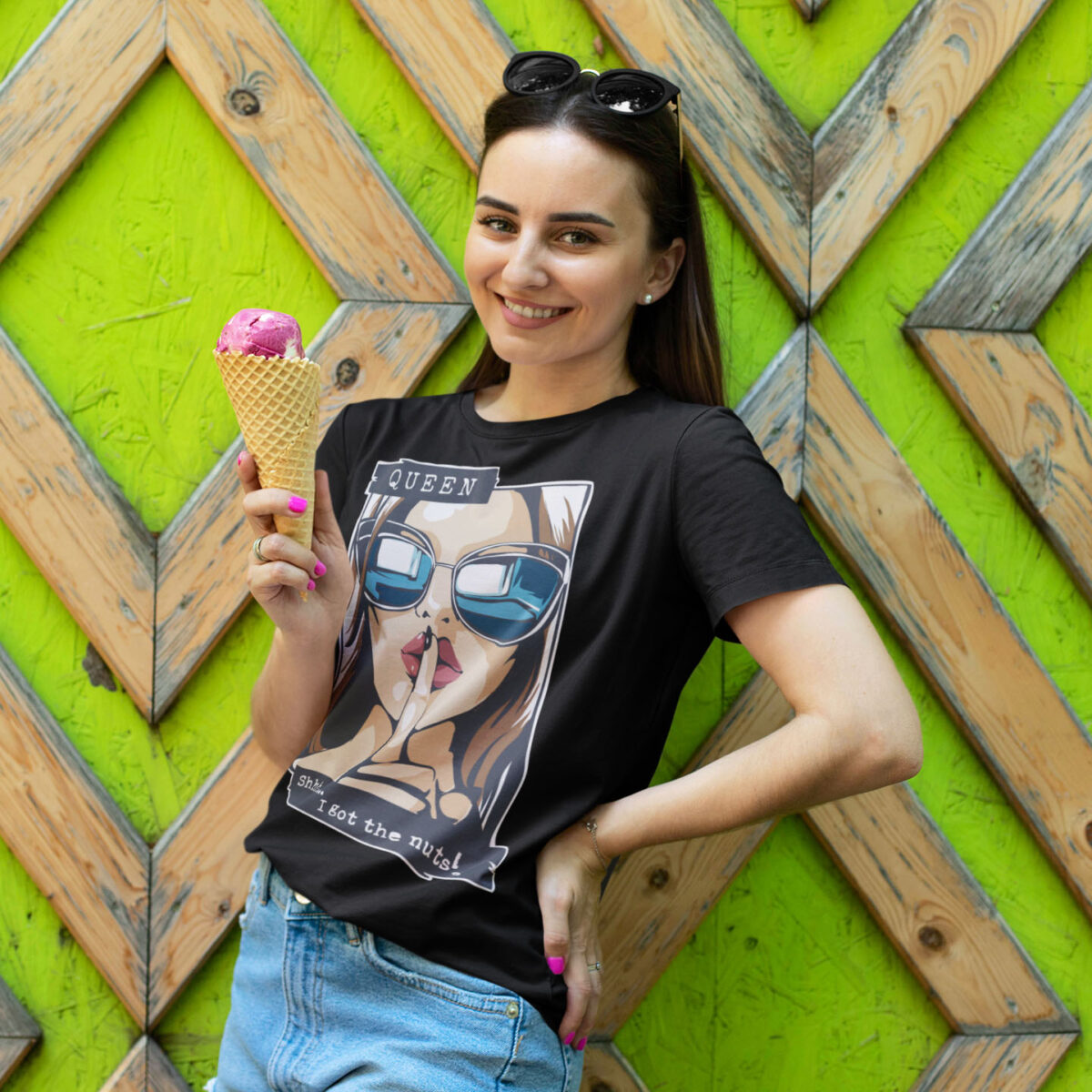 Shhh I got the nuts poker t-shirt